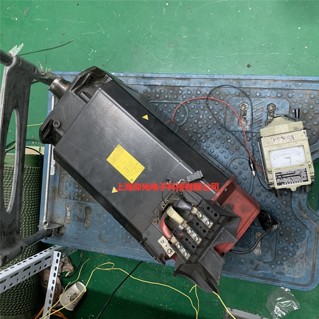 發(fā)那科伺服電機(jī)維修常見(jiàn)故障A06B-1411-B550#0R02主軸電機(jī)報(bào)警修理