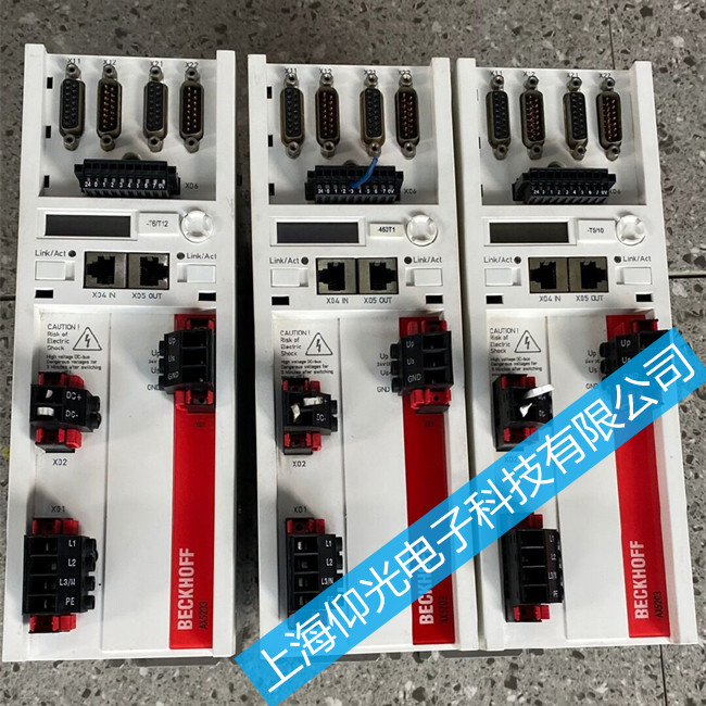 倍福伺服驅(qū)動器維修AX5203-0000-0200開機(jī)報警F500故障維修方法